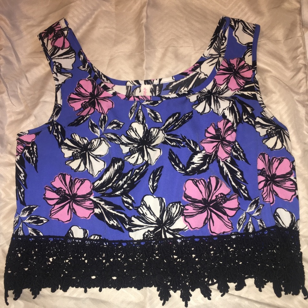 Floral Crop Top